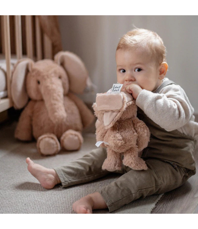 Knuffel konijn |  Roze | 15 cm