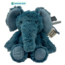 Knuffel olifant |  Blauw   | 15 cm