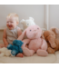 Knuffel olifant |  Blauw   | 15 cm
