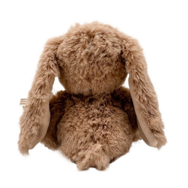 Knuffel konijn |  Bruin | 15 cm