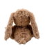 Knuffel konijn |  Bruin | 15 cm