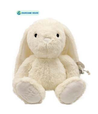 Label Label Knuffel konijn  Rosa 26 cm | Ecru