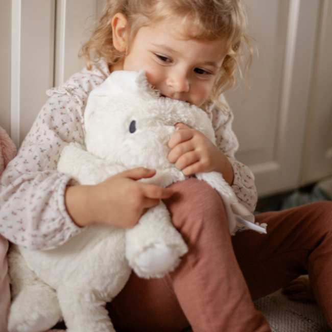 Knuffel nijlpaard |  Roze | 26 cm