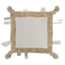 Soft comfort blanket in beige for babies, perfect for comfort and security