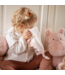 Zacht knuffeldoekje in roze voor baby’s, ideaal voor geborgenheid en troost