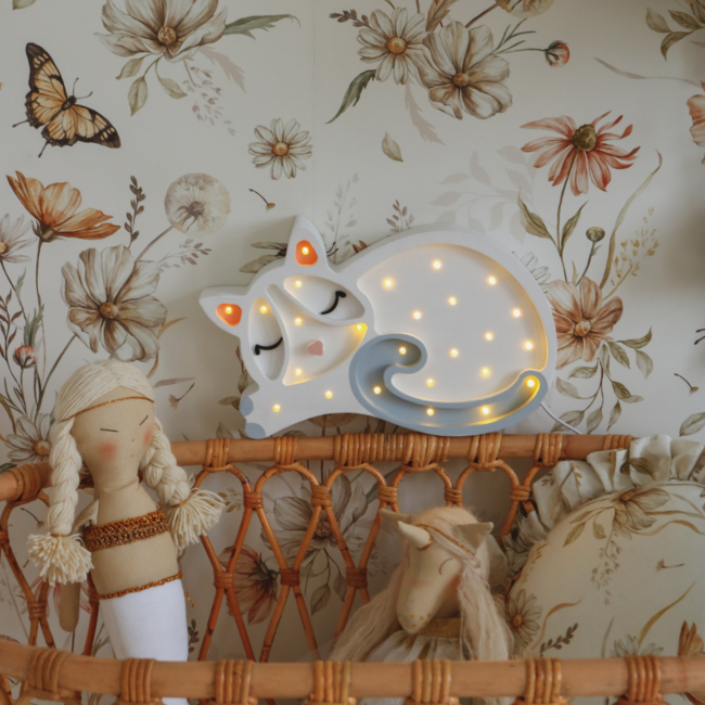 Nachtlampje kat | Wit