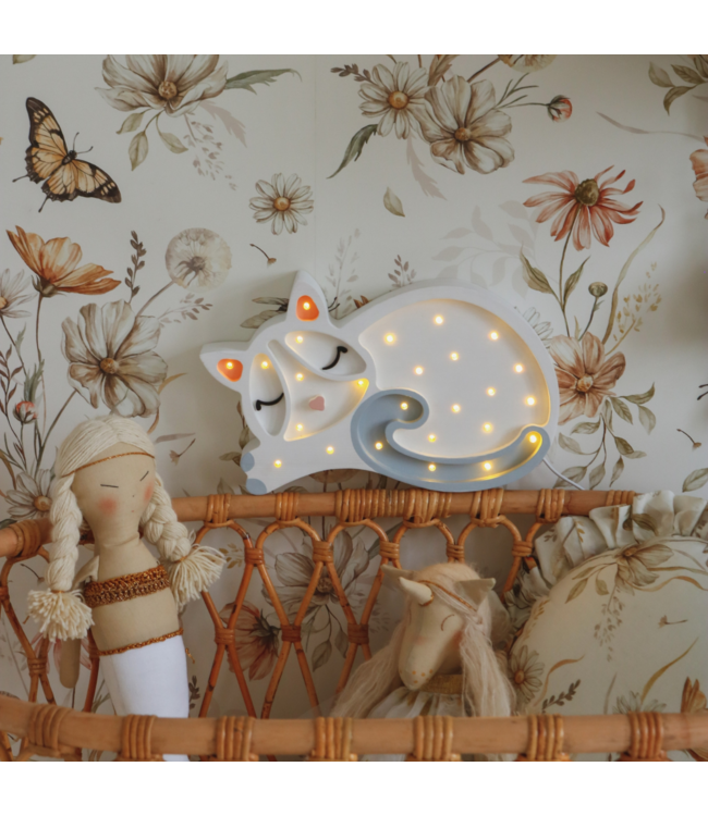 Nachtlampje kat | Wit