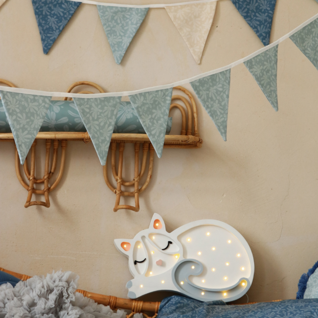 Nachtlampje kat | Wit
