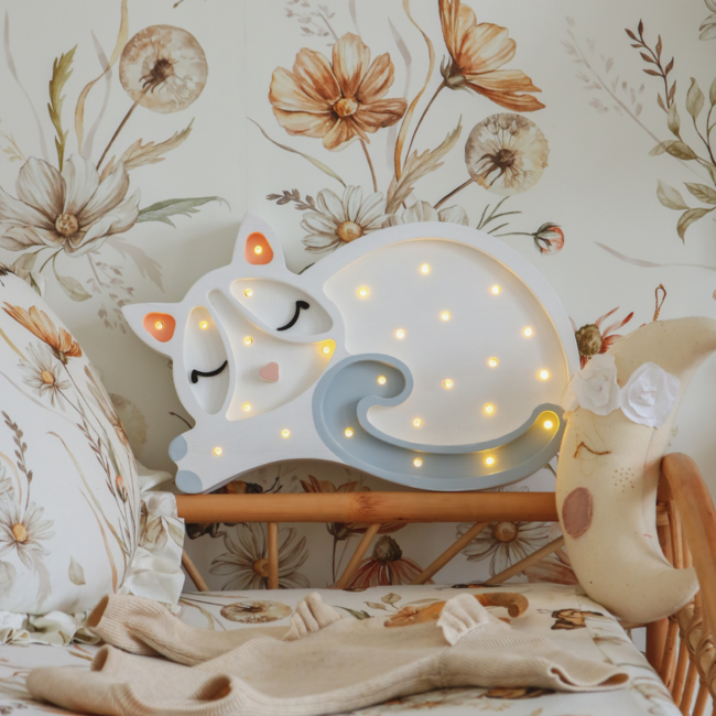 Nachtlampje kat | Wit