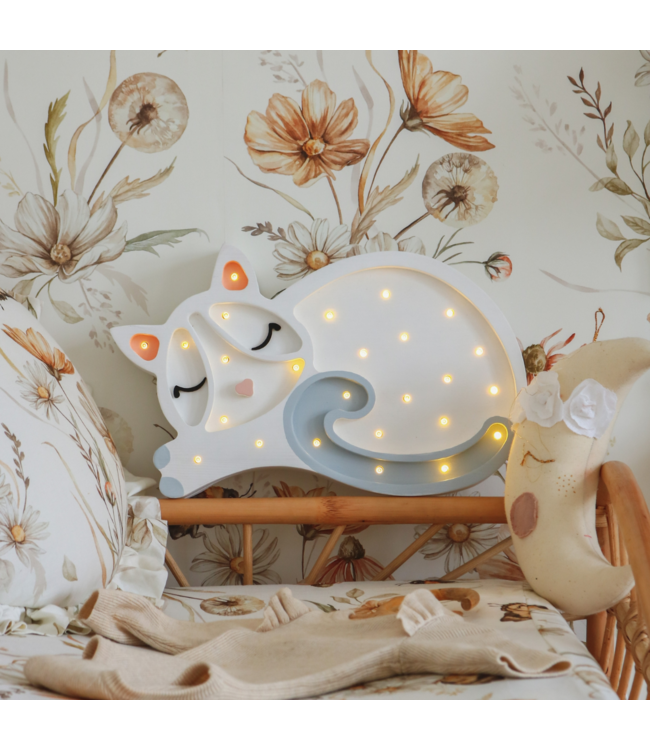 Nachtlampje kat | Wit
