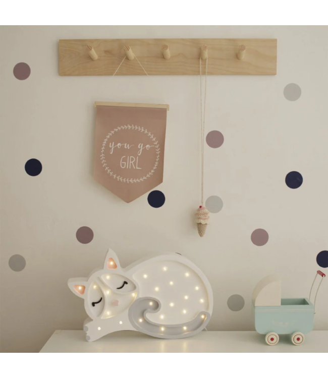 Nachtlampje kat | Wit