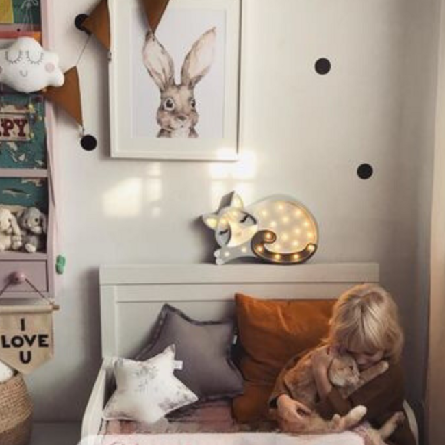 Nachtlampje kat | Wit