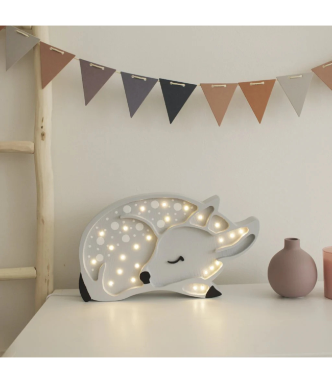 Houten herten kinderlamp voor kinderen – warme sfeerverlichting