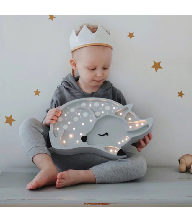 Houten herten kinderlamp voor kinderen – warme sfeerverlichting