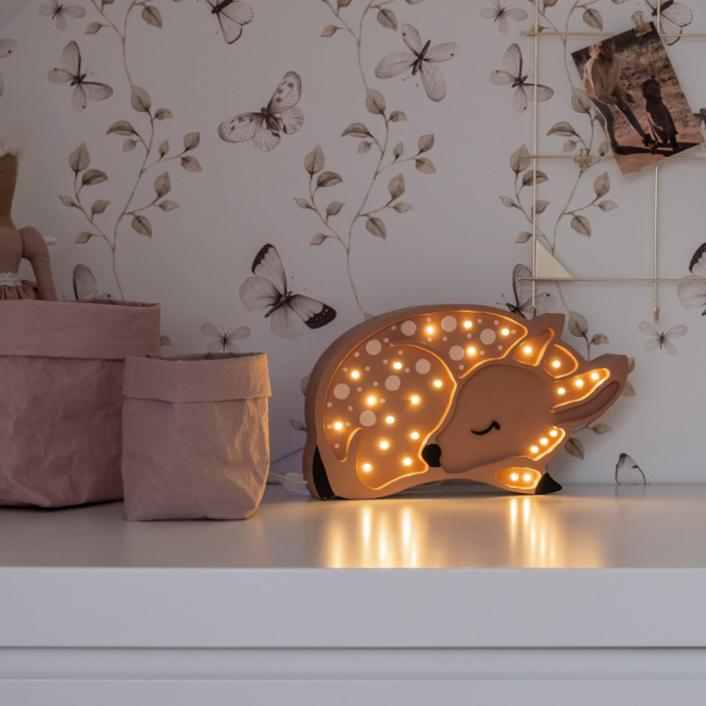 Houten herten kinderlamp voor kinderen – warme sfeerverlichting