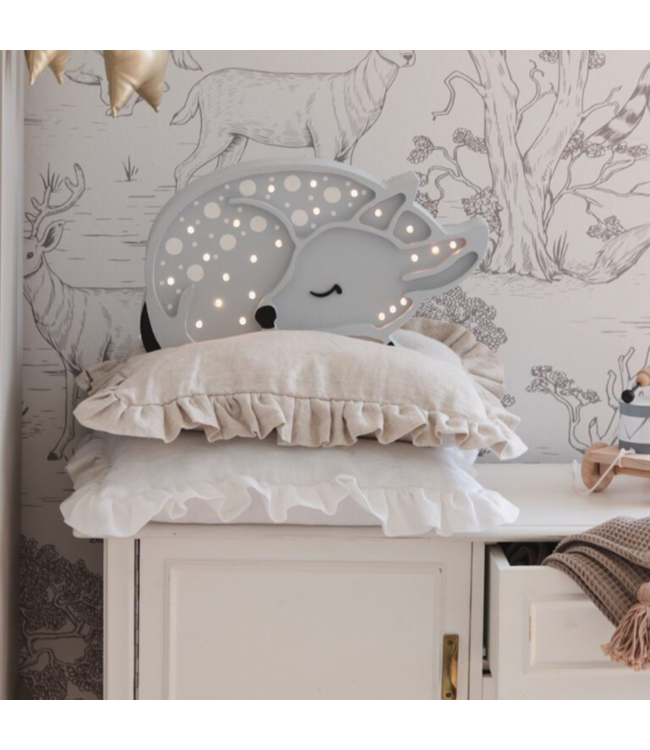 Houten herten kinderlamp voor kinderen – warme sfeerverlichting