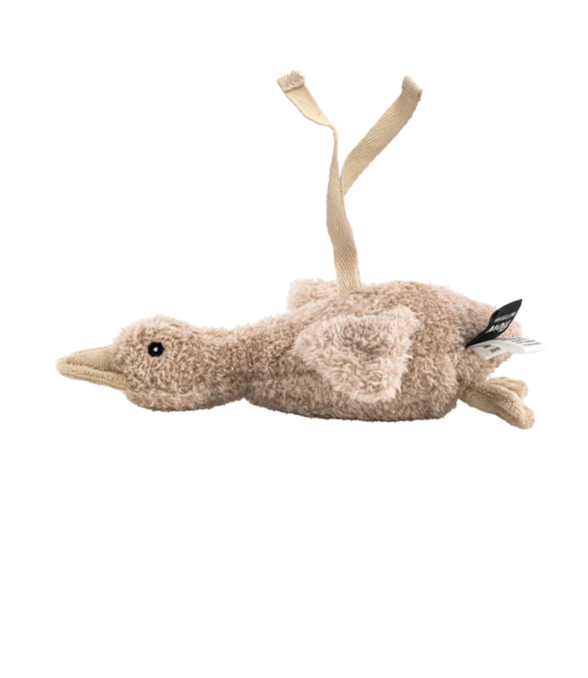 Beige knuffel Liva on the go met hartslagfunctie voor onderweg