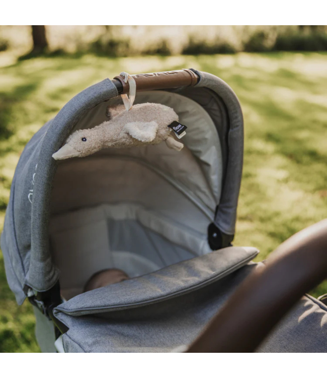 Beige knuffel Liva on the go met hartslagfunctie voor onderweg