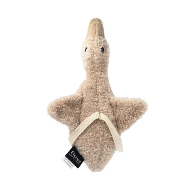 Peluche beige Liva on the go avec fonction battement de cœur pour les déplacements