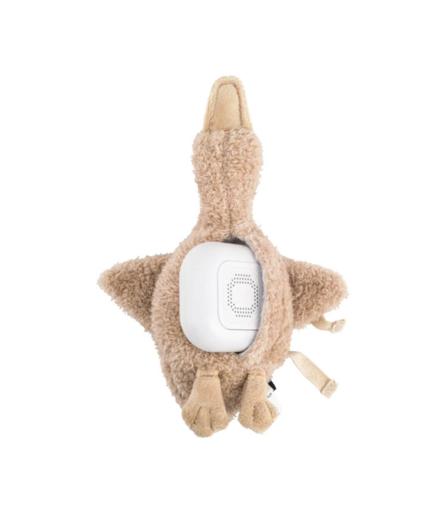Beige knuffel Liva on the go met hartslagfunctie voor onderweg