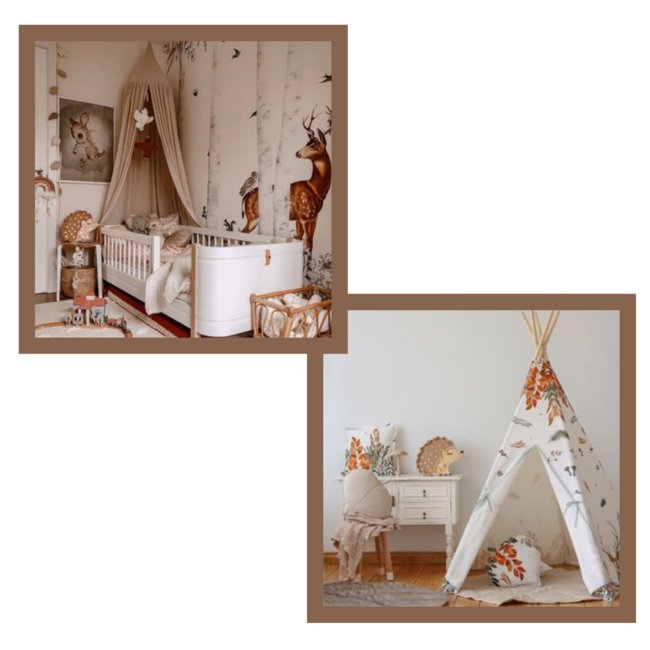 Kinderlamp  egel– handgemaakte houten nachtlamp  voor een warme kinderkamer