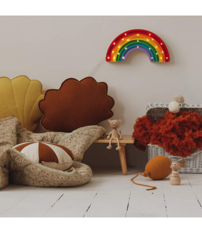 Classic  regenboog vormige nachtlamp – handgemaakt, dimbaar met timer