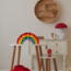 Classic  regenboog vormige nachtlamp – handgemaakt, dimbaar met timer