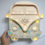 Handgemaakte houten Volkswagen bus nachtlamp – retro eyecatcher voor de kinderkamer