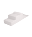 Witte foam blokken set van zachte teddystof – 3-delig kinderspeelgoed