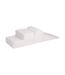 MeowBaby Foam blokken set 3-delig Teddy | Wit
