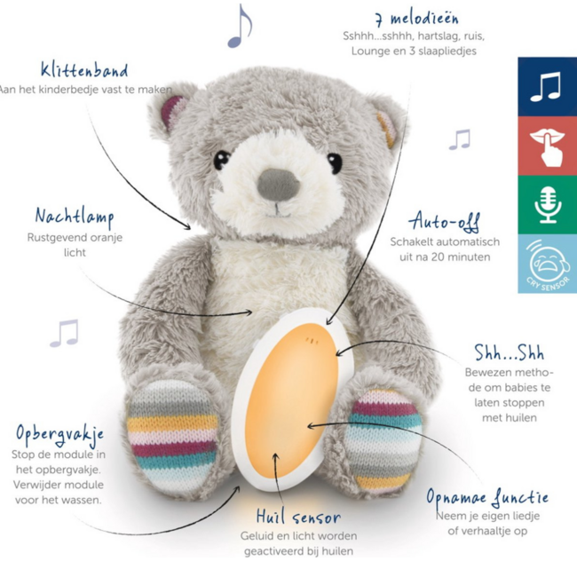 Hartslagknuffel Bruno beer