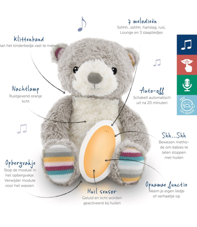 Hartslagknuffel Bruno beer