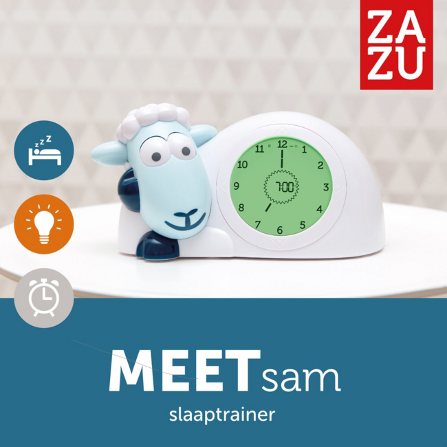 Slaaptrainer Sam het schaap | Blauw