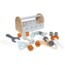 Compact wooden toolbox for kids filled with tools for imaginative play