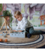 Compacte houten gereedschapskist voor kinderen vol fantasierijk speelplezier