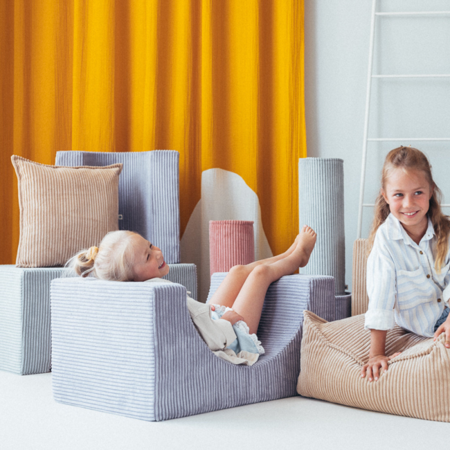 Beige corduroy sierkussen – duurzaam, wasbaar en stijlvol comfort