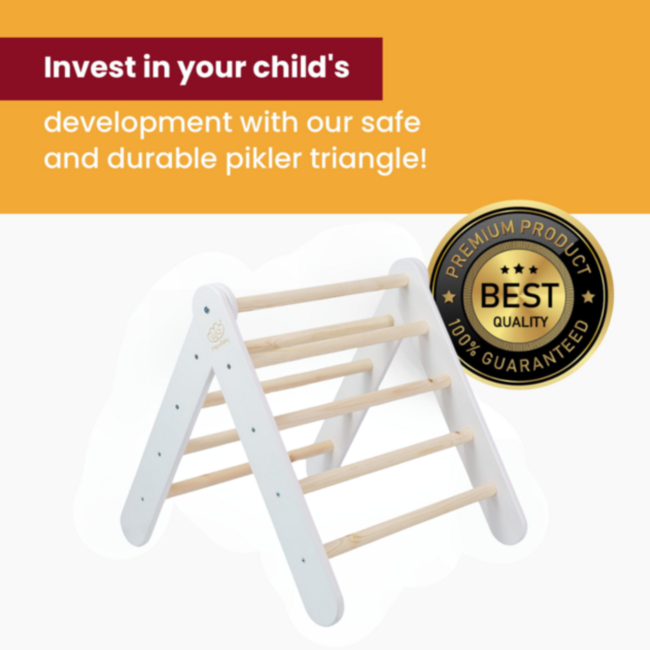 Triangle d’escalade avec housse de tente rose – Grimpe et jeu sécurisé pour enfants