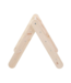 Klimrek | Klimladder | Naturel met roze tent