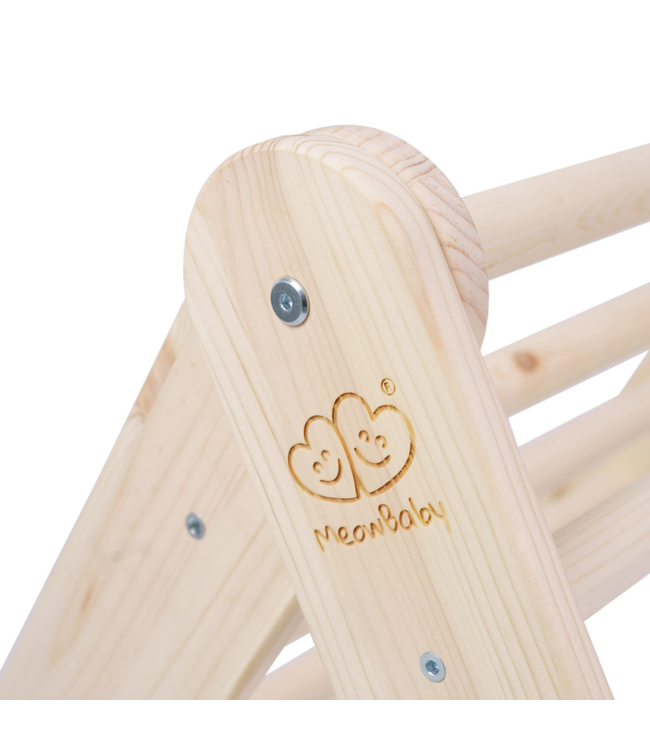 Klimrek | Klimladder | Naturel met blauwe tent