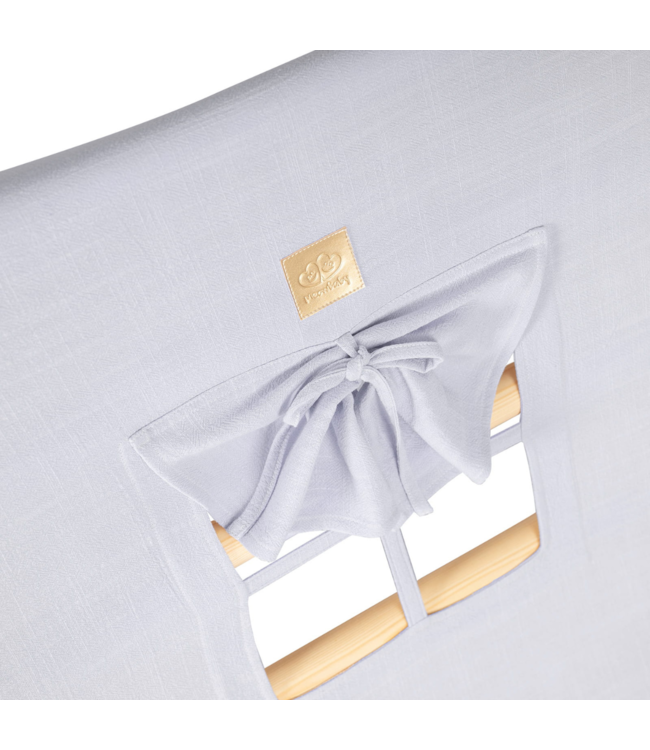 Klimrek | Klimladder | Wit met blauwe tent