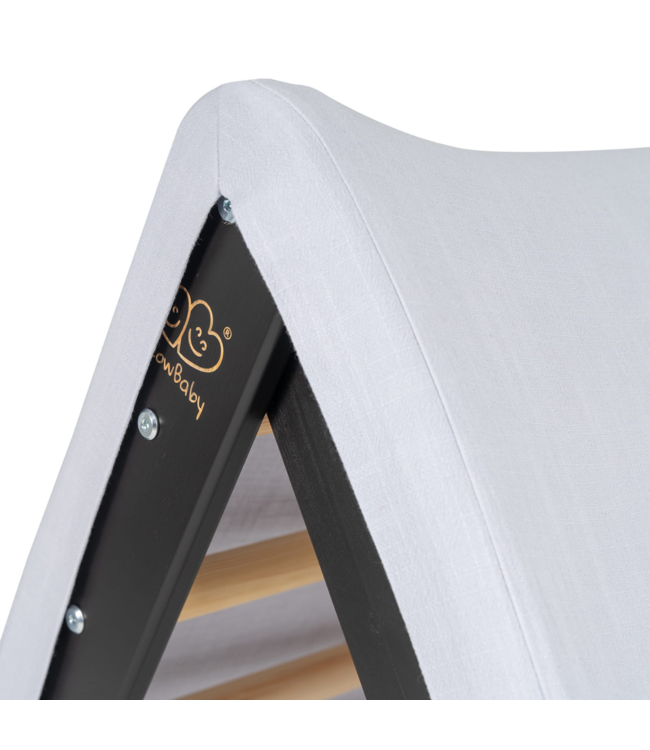 Klimrek | Klimladder | Zwart met blauwe  tent