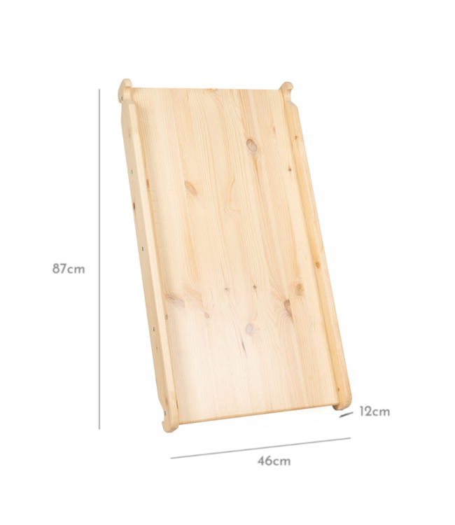 Klimrek | 2 in 1 klimladder | Naturel