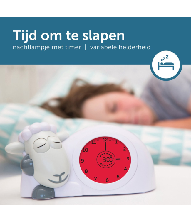 Slaaptrainer Sam het schaap | Grijs