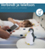 Slaaptrainer Pam de pinguïn | Grijs