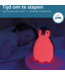 Slaaptrainer Pam de pinguïn | Grijs