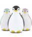 Slaaptrainer Pam de pinguïn | Grijs