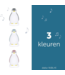 Slaaptrainer Pam de pinguïn | Grijs