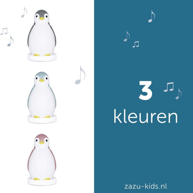 Slaaptrainer Pam de pinguïn | Roze