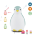 Slaaptrainer pinguïn Pam in blauw – helpt kinderen rustiger slapen
