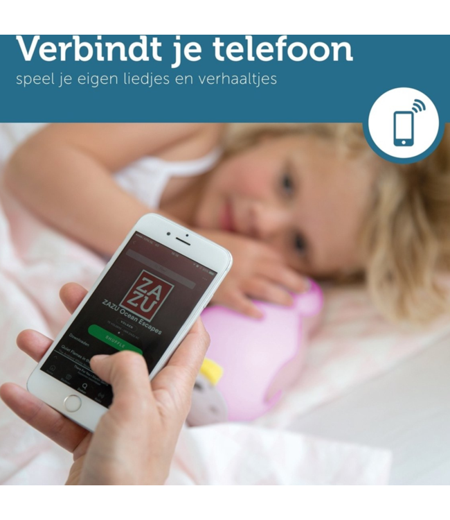 Slaaptrainer Pam de pinguïn | Roze